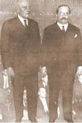 Leopoldo Melo y Vicente Gallo